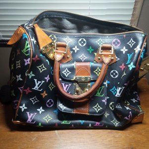 Louis Vuitton Black Monogram 30 Bag